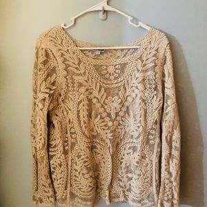Lace long sleeve